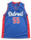 Duncan Robinson Signed Detroit Pistons Jersey (Beckett) University of Michigan