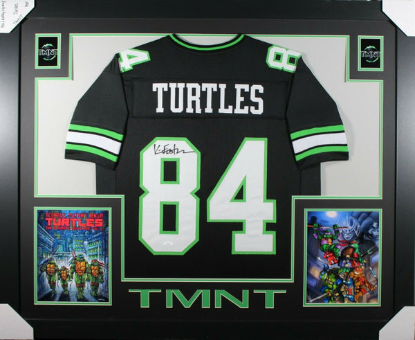 KEVIN EASTMAN (TMNT black SKYLINE) Signed Autographed Framed Jersey JSA