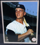 Roger Maris Signed Auto Card in 34"W x 24"H Framed Collage PSA/DNA