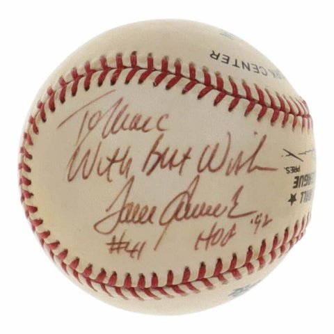 Tom Seaver Signed NL Baseball (JSA COA) 1969 Amazing New York Mets Ace Pitcher