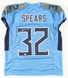 Tyjae Spears Signed Tennessee Titans Jersey (JSA) Ex-Tulane Running Back