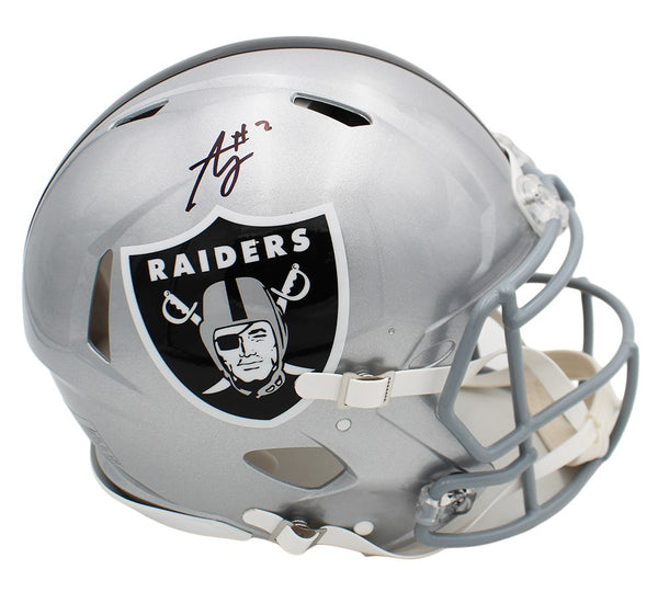 Ashton Jeanty Signed Las Vegas Raiders Speed Authentic NFL Helmet