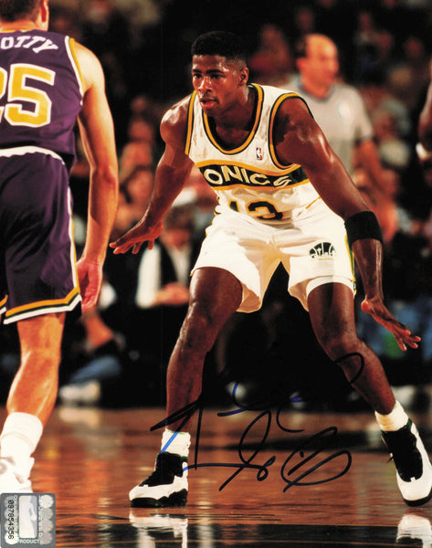 Kendall Gill Autographed Signed 8x10 Photo Seattle Supersonics SKU #244841