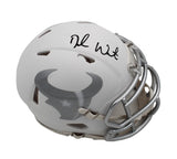 Deshaun Watson Signed Houston Texans Speed Ice NFL Mini Helmet