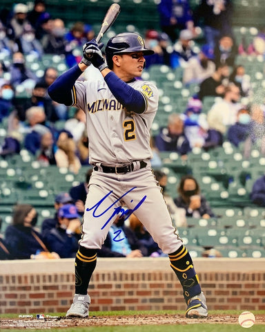 Milw Brewers Infielder LUIS URIAS Signed 16x20 Photo #1 AUTO - JSA -SALE - SALE
