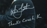 Christian Laettner Duke Signed/Inscribed 16x20 w/ Coach K Photo PSA/DNA 167274