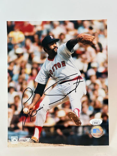 Luis Tiant Autographed Boston Red Sox 8x10 Photo JSA COA