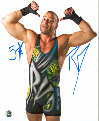 Rob Van Dam "5 Star" Authentic Signed 8x10 Photo Autographed Wizard World 6