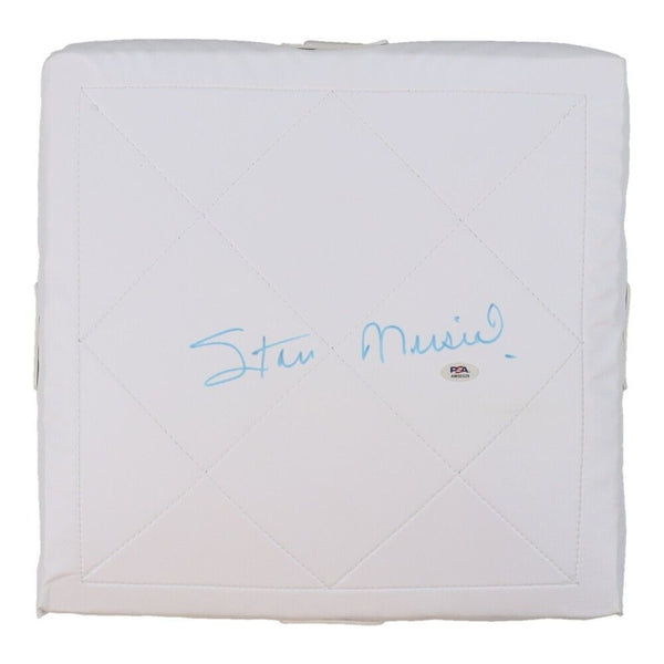 Stan Musial Signed Full-sized Major League Base (PSA COA) St. Louis Cardinal HOF