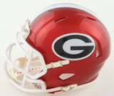 Hines Ward Signed Georgia Bulldogs Mini Helmet (Total Sports Enterprise) Pitt WR