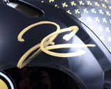 Derek Carr Autographed Saints F/S ALT 22 Speed Authentic Helmet-Beckett W Holo