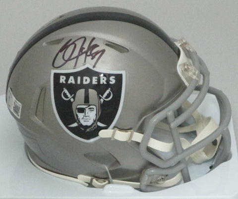 Raiders BO JACKSON Signed FLASH Speed Mini Helmet AUTO - Auburn - BAS