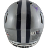 Emmitt Smith Tony Dorsett Signed Dallas Cowboys Pro Helmet Insc. Beckett 49583