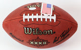 Terrell Davis autographed/Inscribed "MVP" Official Super Bowl XXXII Ball JSA COA