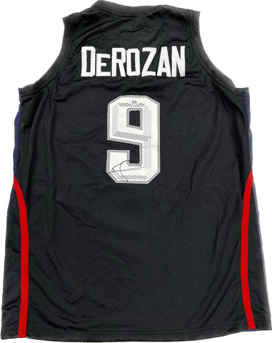 DeMar DeRozan signed jersey PSA/DNA Team USA Autographed Bulls