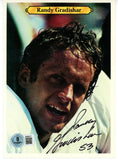 Randy Gradishar Signed Denver Broncos '80 Topps Jumbo Trading Card Beckett 56070