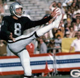 Ray Guy Signed Oakland Raiders Jersey (JSA) Hall of Fame 2014/ 7xPro Bowl Punter