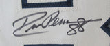 Autographed/Signed Cowboys Custom Football Jersey JSA 209892