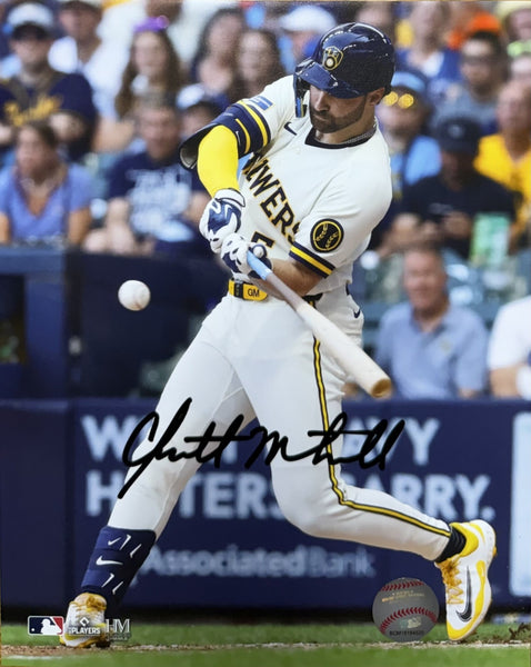 GARRETT MITCHELL Signed 8x10 Photo #18 - Milwaukee Brewers MLB - AUTO