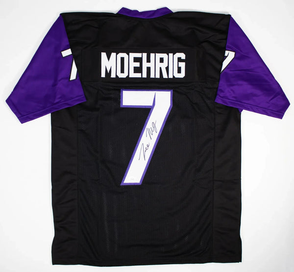 Tre'von Moehrig Signed TCU Horned Frogs Jersey (JSA COA) 2021 2nd Round Pick /DB