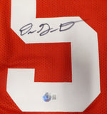 San Francisco 49ers Dre Greenlaw Autographed Red Jersey Beckett BAS QR #W974383