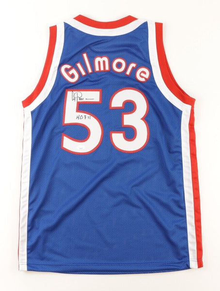 Artis Gilmore Signed Kentucky Colonels Jersey Inscribed "HOF 11" (JSA COA) Bulls
