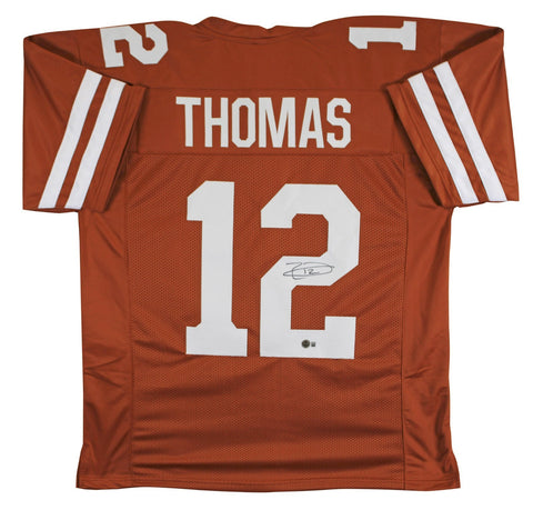 Earl Thomas Signed Texas Longhorns Jersey (Beckett) Seattle Seahawks All Pro DB