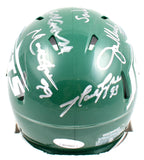 New York Sack Exchange Autographed New York Jets Speed Mini Helmet - JSA W