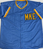 SAL FRELICK Signed Custom Replica Brewers MKE City Connect Jersey AUTO - BAS