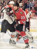 Dustin Byfuglien Signed Chicago Blackhawks Magazine Page BAS