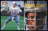 Dan Marino Autographed Beckett Magazine Cover Miami Dolphins Beckett QR #BS36776