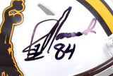 Jay Novacek Autographed Wyoming Cowboys Speed Mini Helmet - Beckett W Hologram