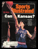 Mark Randall Autographed Signed Sports Illustrated Cover Kansas SKU #238016