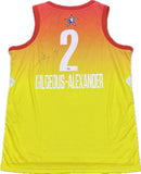 Shai Gilgeous-Alexander Signed All-Star Jersey PSA Autographed