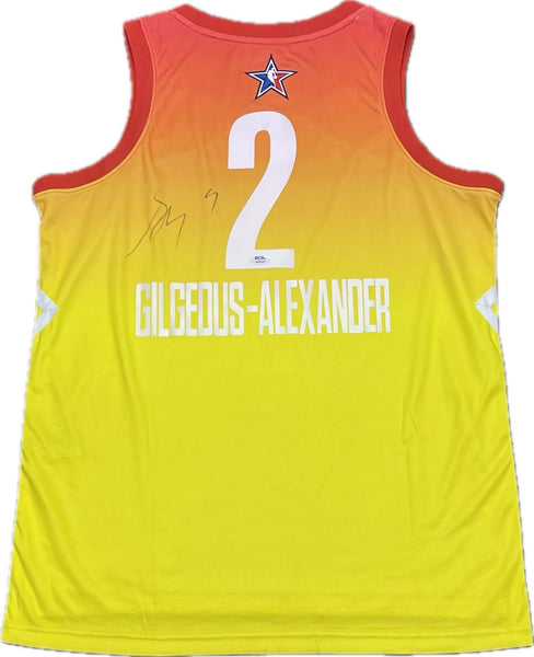 Shai Gilgeous-Alexander Signed All-Star Jersey PSA Autographed