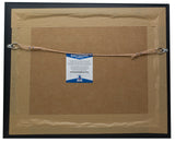 Shane Bieber Signed Framed 8x10 Cleveland Indians White Jersey Pitch Photo BAS