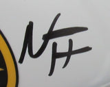 Najee Harris Signed/Autographed Steelers Lunar Mini Helmet Fanatics 160059