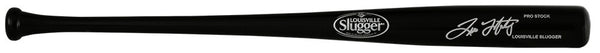 Tino Martinez Signed Louisville Slugger Pro Black Baseball Bat - (SCHWARTZ COA)