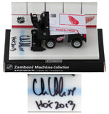 Chris Chelios Signed Detroit Red Wings NHL Mini Zamboni w/HOF 2013 - (SS COA)