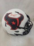 NICO COLLINS SIGNED HOUSTON TEXANS LUNAR ECLIPSE SPEED REPLICA HELMET BECKETT