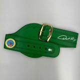 Autographed/Signed Oscar De La Hoya WBC Green Championship Belt BAS COA