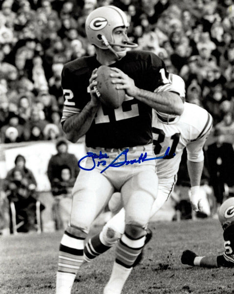 Packers Quarterback ZEKE BRATKOWSKI Signed 8x10 Photo #10 AUTO SB I & II Champs