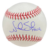 Noah Syndergaard Dodgers Signed Official MLB Baseball Thor Inscribed Fanatics