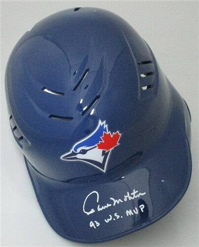 Toronto Blue Jays PAUL MOLITOR Signed Full Size Helmet AUTO - w/ 93 WS MVP - JSA