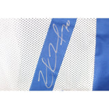 Zack Martin Autographed Pro Style Size XL White Jersey Beckett Witness 50912