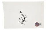 Fred Couples Signed 4x6 PGA Cut Signature BAS BL59870
