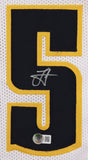 Nikola Jokic Authentic Signed White Pro Style Jersey Autographed BAS Witnessed
