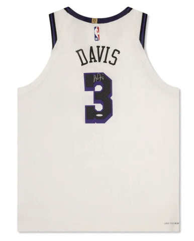 Anthony Davis Autographed 2022-23 Lakers City Edition Authentic Nike Jersey UDA