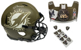 JAYLEN WADDLE Autographed Salute To Service - Army Authentic Helmet FANATICS