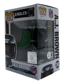 A.J. Brown Autographed Funko #300 Philadelphia Eagles Beckett Witness 200091